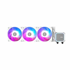 MSI MAG Coreliquid A13 360 White - AIO ARGB CPU Liquid Cooler - 360mm Radiator - LGA 1700/1851 / AM5/AM4 Compatible - Triple 120mm ARGB PWM Fans, White